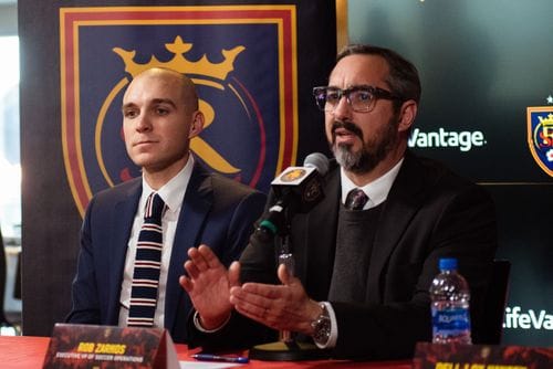 Rob Zarkos out as Real Salt Lake soccer executive VP